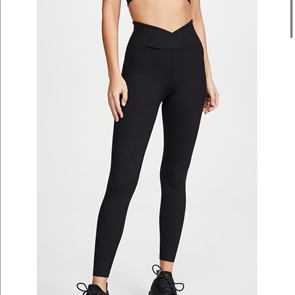 Carbon38 Pants - Carbon38 Year of Ours v-waist ribbed legging